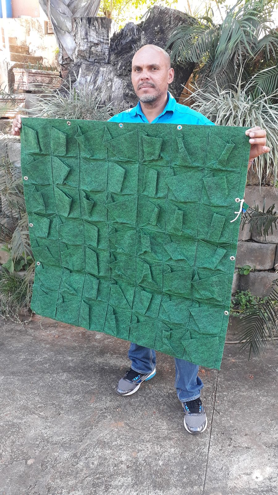 Manta geotêxtil para revestimento vegetal